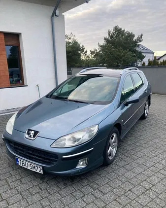 samochody osobowe Peugeot 407 cena 6500 przebieg: 390000, rok produkcji 2005 z Obrzycko